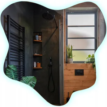 Zrcadlo Moderní Podsvícené LED Zrcadlo do Koupelny, Ložnice a Předsíně – Stylové