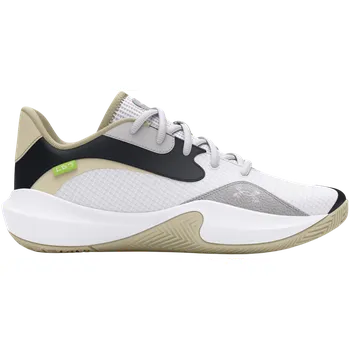 Pánské tenisky Basketbalové boty Under Armour UA Lockdown 7 Low-WHT 3027646-100 Velikost 46 EU | 11 UK | 12 US | 30 CM