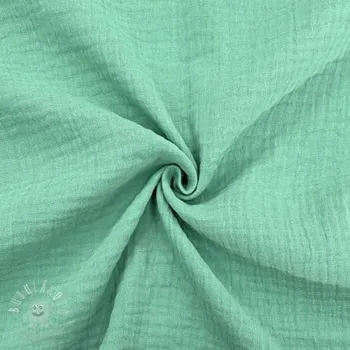 Dvojitá gázovina/mušelín peppermint
