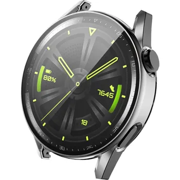 Pouzdro na mobilní telefon POUZDRO CASE OCHRANNÉ POUZDRO + SKLO SET 2 v 1 pro HUAWEI WATCH GT 3 46 mm