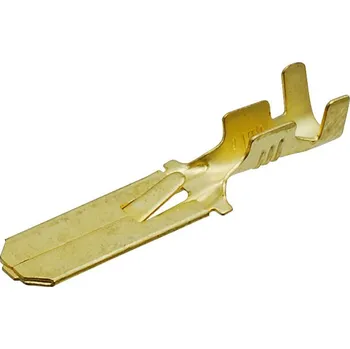 Auto elektroinstalace IMP Konektor kolík 6,3 mm s jazýčkem / mosaz