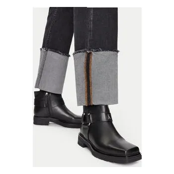 Dámské kozačky Polokozačky Patrizia Pepe 2Y0032/L078-K103 Černá 38