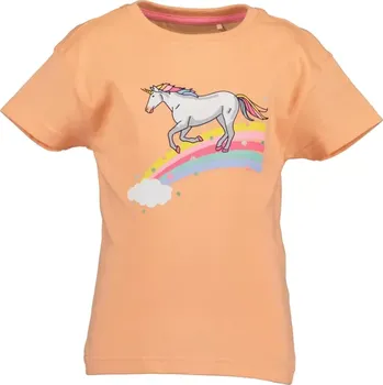 Chlapecké tričko Dívčí triko krátký rukáv Unicorn Blue Seven 702366 broskvové velikost 104