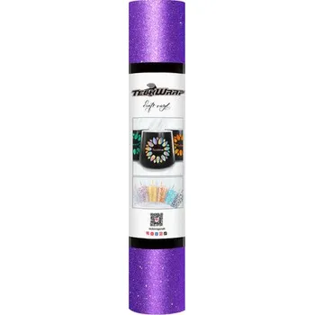 Samolepící dekorace TeckWrap Glitr - Grape Velikost: 30,5 x 30 cm