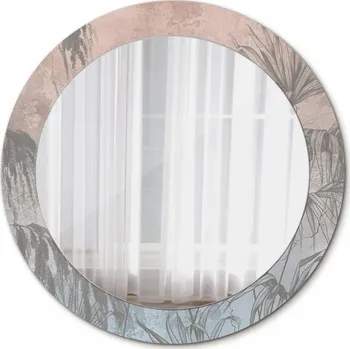 Zrcadlo Zrcadlo Závěsné do Koupelny Tropické květiny 70cm
