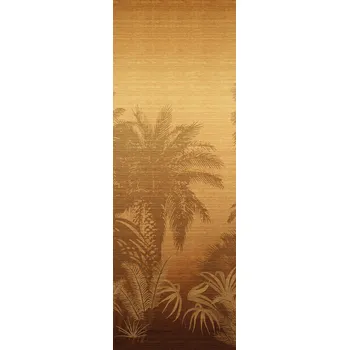 Tapeta Masureel Vliesová obrazová tapeta na zeď, hnědá, palmy, DGZON1032-300, Amazone, Masureel, velikost 1,06 x 3 m