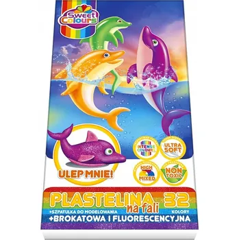 kreativní sada Kreativní PLASTELÍNA pro DĚTI 32 Koma-Plast MĚKKÁ a PĚKNÁ