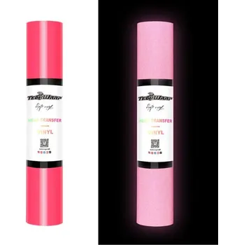 Samolepící dekorace TeckWrap Reflexní HTV - Neon Pink - Nažehlovací vinylová folie Velikost: 0,3 x 1,5 m