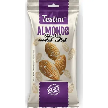 TESTINI MANDLE pražené solené 50 g - sáček