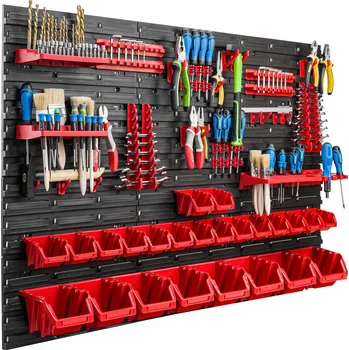 Obraz Nástěnná deska na nářadí SimpleThing ITBNN400x6-U2110-NPN-MIX9 117x78 cm