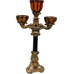 Svícen kandelábr Goliat 64 cm na 3 svíčky