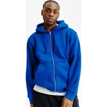 Pánská mikina DECATHLON Unisex mikina na zip Elementals XL MODRÁ