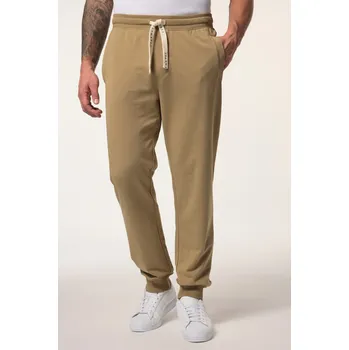 JP-Aware, Plus size JP AWARE teplákové kalhoty FLEXNAMIC®, udržitelná, GOTS certifikovaná biobavlna pro plnoštíhlé nadměrná velikost, 826139637-1453, hnědý, 4XL, Plus size oblečení, Oblečení pro vysoké muže, Nadměrné velikosti, Oblečení pro plnoštíhlé.