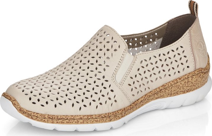 Dámské polobotky Rieker N4251-60 béžové béžová 39