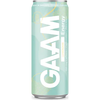 Proteinový nápoj Energetický Nápoj GAAM - Lemonade 330 ml