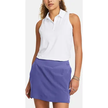 Dámské tílko Under Armour UA Playoff SL Polo-WHT 1383613-100 Bílá SM