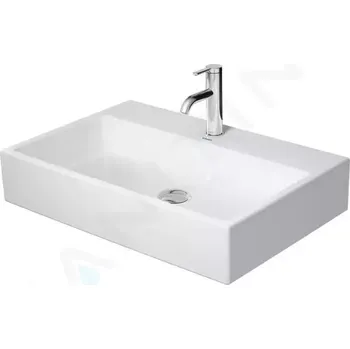 Umyvadlo Duravit Vero Air Umyvadlo 70x47 cm, bez přepadu, otvor pro baterii, bílá, 2350700071