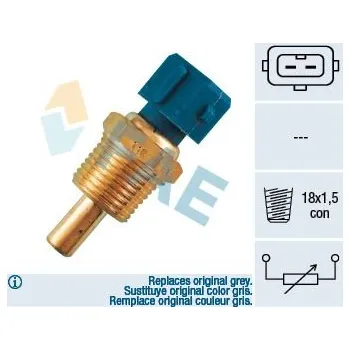 Čidlo automobilu Snímač, teplota chladiva FAE 33150