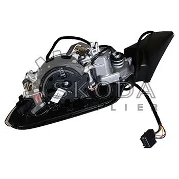 Auto zrcátko Vnější zpětné zrcátko ŠKODA Original OEM 1Z1857507M