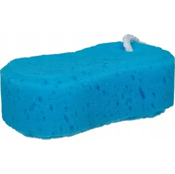 Houbička do koupele na mytí těla a masáž se šňůrkou