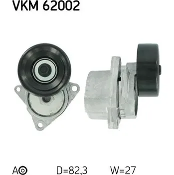 Napínák, žebrovaný klínový řemen SKF VKM 62002