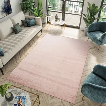 Koberec Moderní koberec Spring - jednobarevný - růžový Rozměr koberce: 80x300 cm