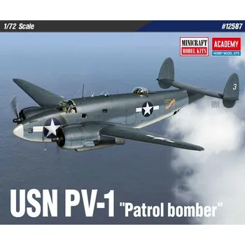 Plastikový model Model Kit letadlo 12587 - USN PV-1 Patrol bomber (1:72)