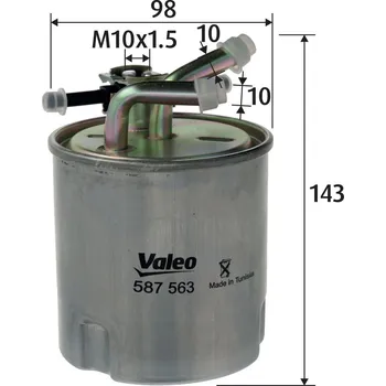 Palivový filtr Palivový filtr VALEO WYPRZEDA˝ 587563