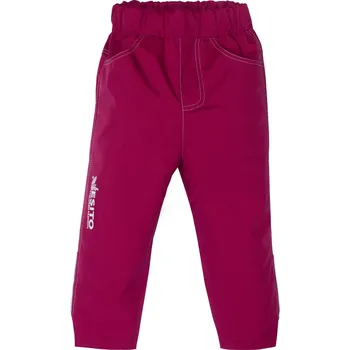 Dívčí kalhoty Esito (ušito v ČR) Dívčí softshellové kalhoty Esito Mono BEZ VYTEPLENÍ malinové (fuchsie)