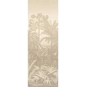 Tapeta Masureel Vliesová obrazová tapeta na zeď, šedo-béžová, palmy, DGZON1011-260, Amazone, Masureel, velikost 1,06 x 2,6 m