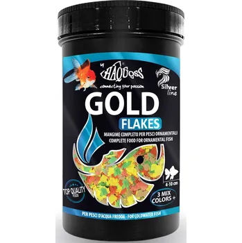 Krmivo pro rybičky Haquoss Gold kompletní krmivo pro studenovodní ryby 1000ml