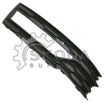 Karosérie Větrací mřížka, nárazník ŠKODA Original OEM 5E3807681 9B9