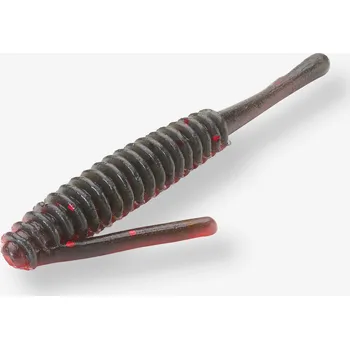 Umělá nástraha REINS Měkká nástraha Kick Ringer 3" 7,5 cm Black & Red 15 ks