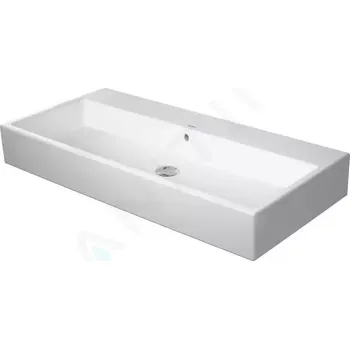 Umyvadlo Duravit Vero Air Umyvadlo 100x47 cm, s přepadem, bez otvoru pro baterii, bílá, 2350100060