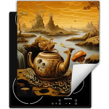 Obraz Ochranná podložka pod indukční varnou desku dekorativní, rolovací, do kuchyně, potisk 50x52 wm0329