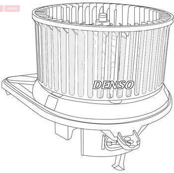 Ventilátor topení a klimatizace vnitřní ventilátor DENSO DEA17029