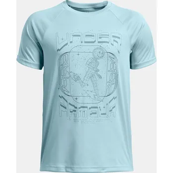 Chlapecké tričko Under Armour UA B TECH GAME DAY SS 1389974-494 Modrá YXS