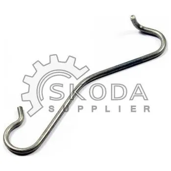 Lanko parkovací brzdy Tažné lanko, parkovací brzda ŠKODA Original OEM 1J0609651H