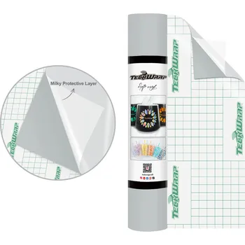 Samolepící dekorace Matný - Mortar Gray - samolepící vinylová folie TeckWrap Velikost: 0,3 x 1,5 m