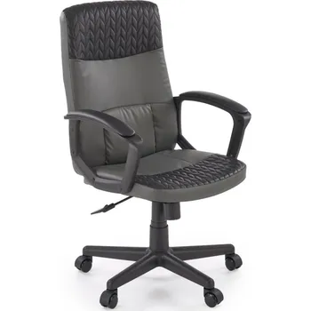 Kancelářské křeslo BJORN — ekokůže, černá