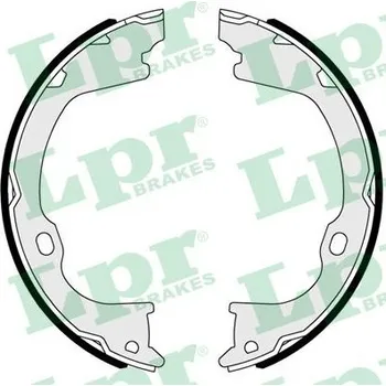 Brzdová čelist Sada brzdových čelistí, parkovací brzda AP-LPR 01102