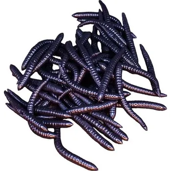 Žertovný předmět Rawblade Černé gumové žížaly