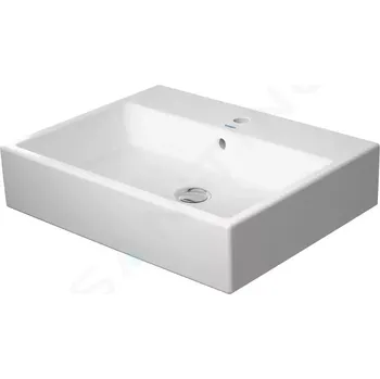 Umyvadlo Duravit Vero Air Umyvadlo 70x47 cm, s přepadem, otvor pro baterii, bílá, 2350700000