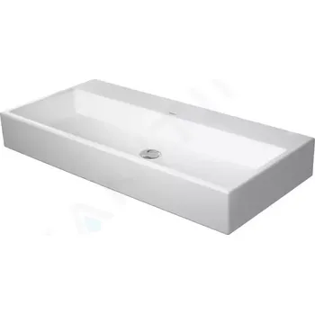 Umyvadlo Duravit Vero Air Umyvadlo 100x47 cm, bez přepadu, bez otvoru pro baterii, bílá, 2350100070