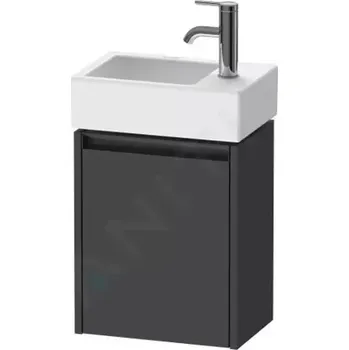 Koupelnový nábytek Duravit Ketho.2 Umyvadlová skříňka 44x36x24 cm, 1 dvířka, panty vpravo, grafit mat, K25071R49490000