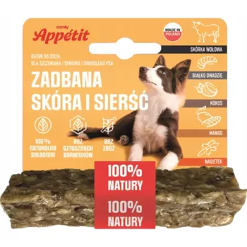 Pamlsek pro psa Comfy Kousátko Tyčinka pro Zdravou Kůži a Srst 12cm 40g