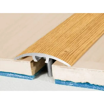 Podlahová lišta Profilteam přechodová lišta narážecí oblá 40x2700 Buk E08