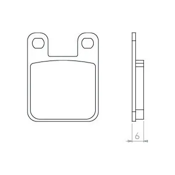 Brzdová destička BRENTA brzdové destičky KH115 sintrované barva zlatá (FT 4015) (BRENTA brzdové destičky KH115 sintrované barva zlatá (FT 4015))