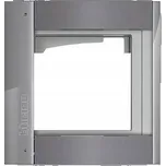 Rámeček s držákem pro panely Sfera - 1 modul - ocelově šedá Legrand 350213