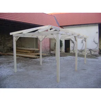 Pergola Altán 100 – dřevo 3400 x 300 x 300 cm